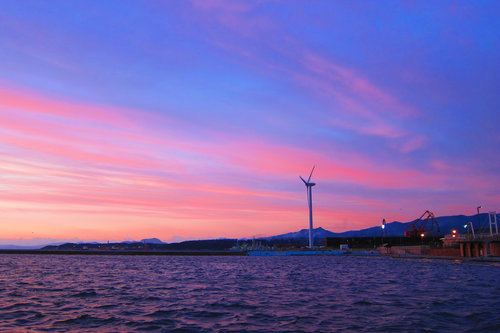 ある日の夕景