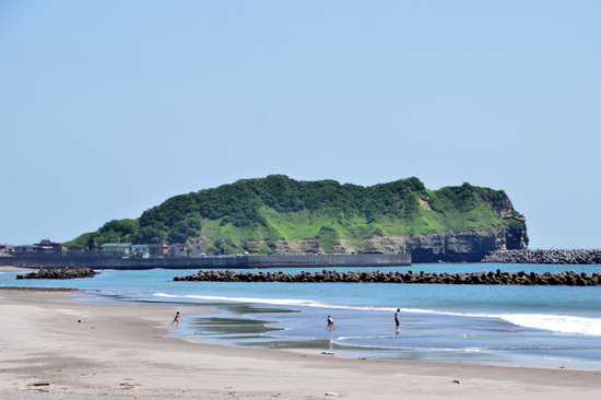夏のイタンキ浜