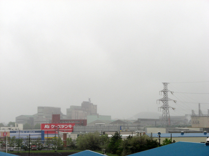 5月12日　朝から雨