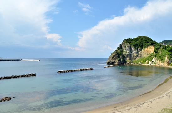 夏の電信浜