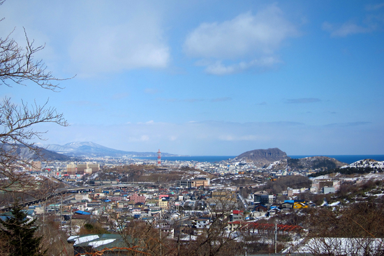 大沢町から見た風景