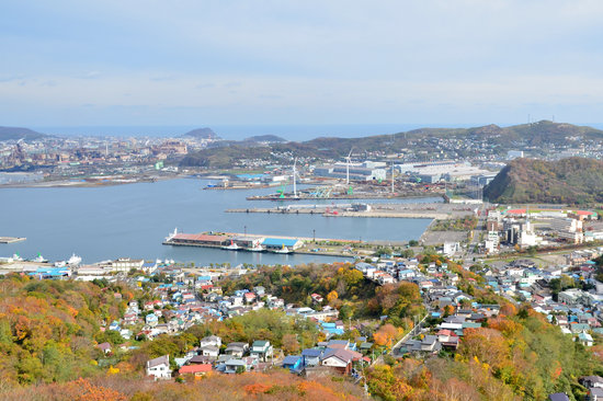 測量山から見た紅葉　2013