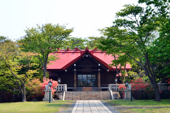 御傘山神社のツツジ　2015