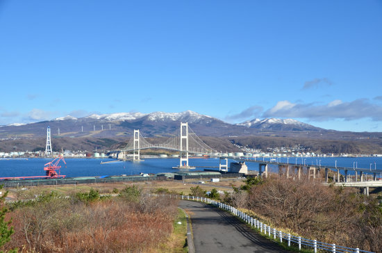 祝津展望台から見た風景