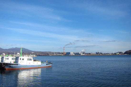 臨海小公園からの眺め
