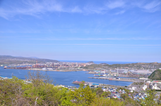 測量山展望台からの眺め