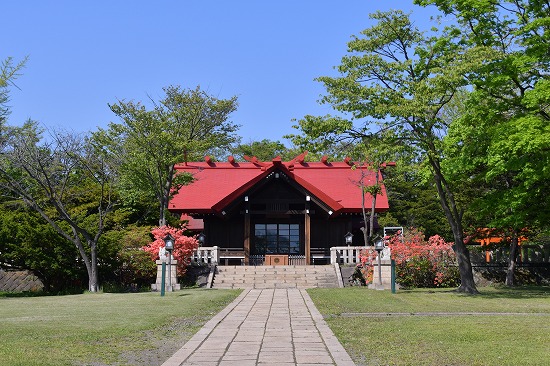御傘山神社のツツジ　2019
