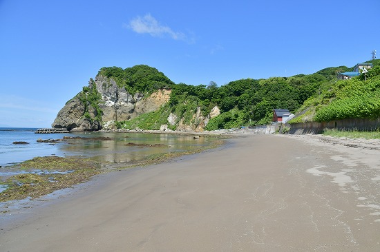 初夏の電信浜